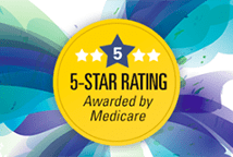 5 star rating awarded by medicare