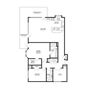 Washington 2 bedroom 2 bathroom